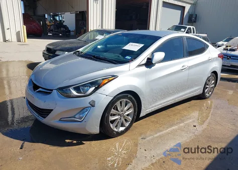 2014 Hyundai Elantra Se z USA, uszkodzony, nr VIN 5NPDH4AE3EH503267